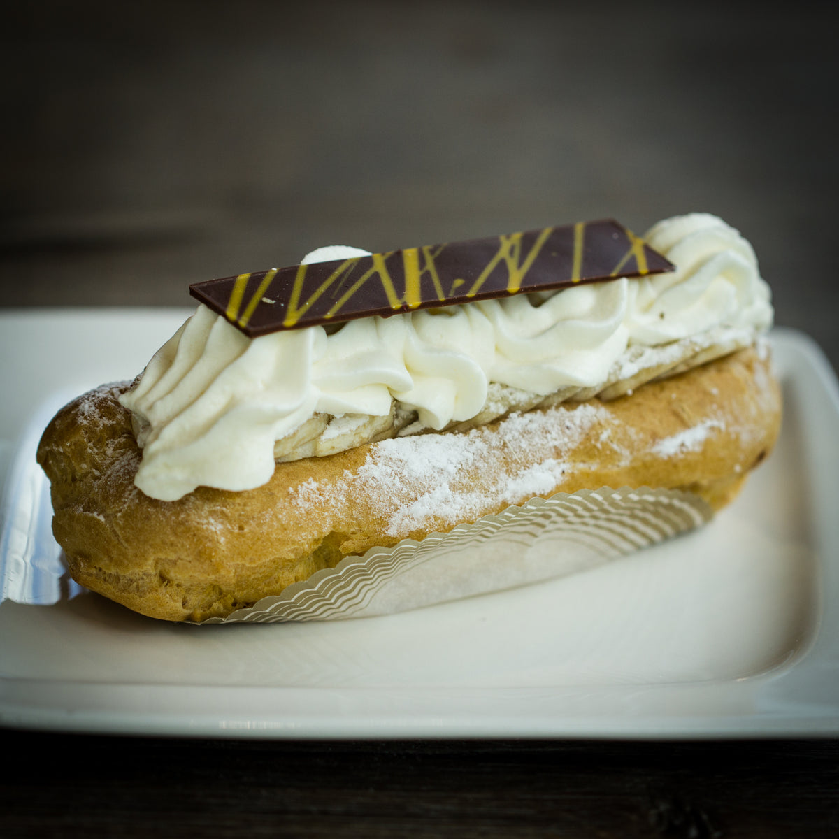 ECLAIR SLAGROOM BANAAN